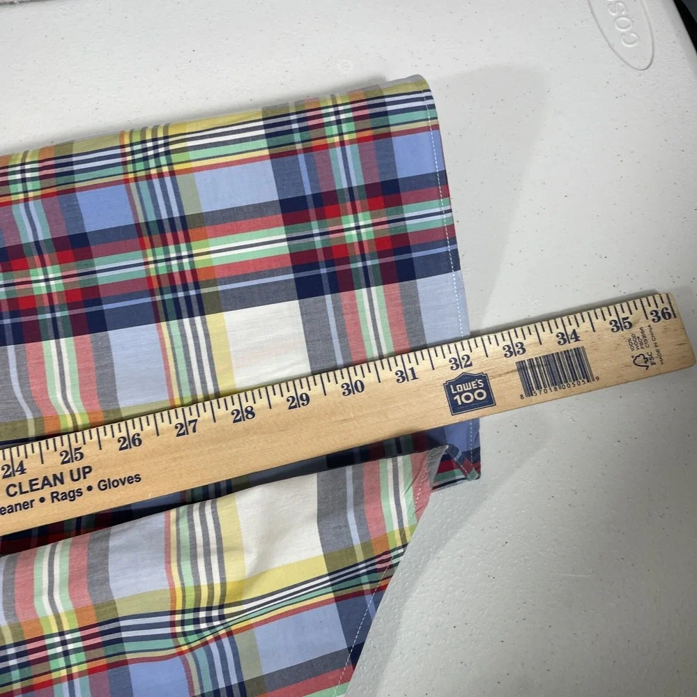 Vintage Polo Ralph Lauren Shirt Mens Size XXL Plaid Classic Fit Button Down‎